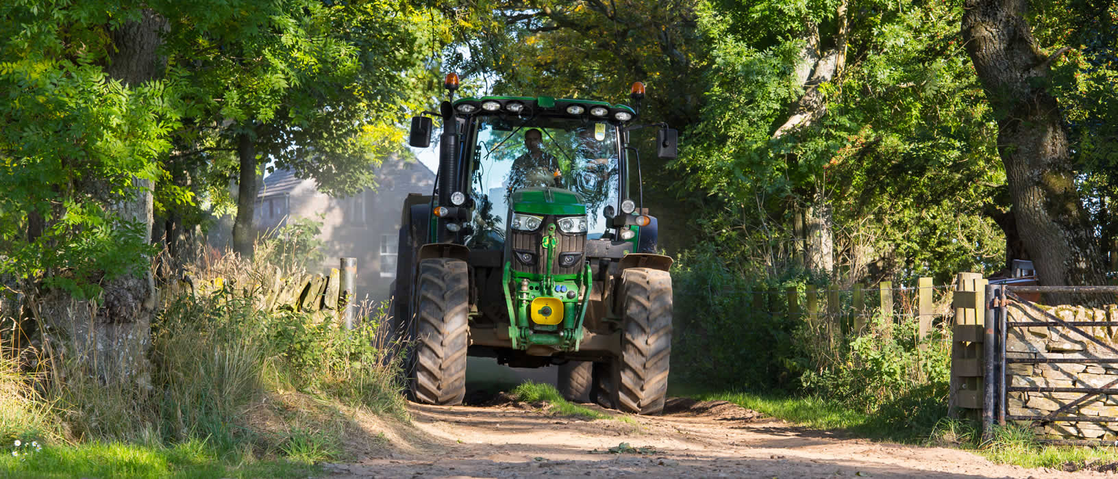 TractorInLane